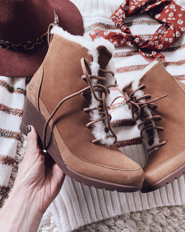 ugg wedge booties