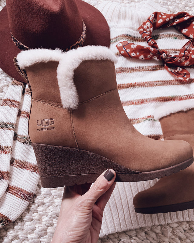 ugg wedge snow boots