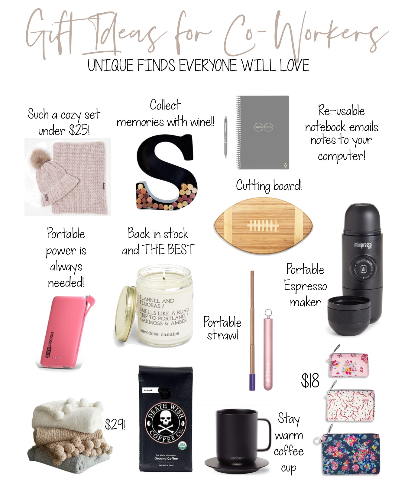 Gift Ideas for Your Co-workers (That They’ll Actually Like!) – Sunsets ...