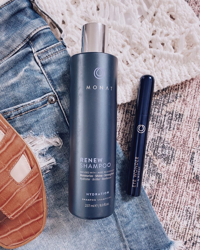 monat renew hydration shampoo and monat eye wonder