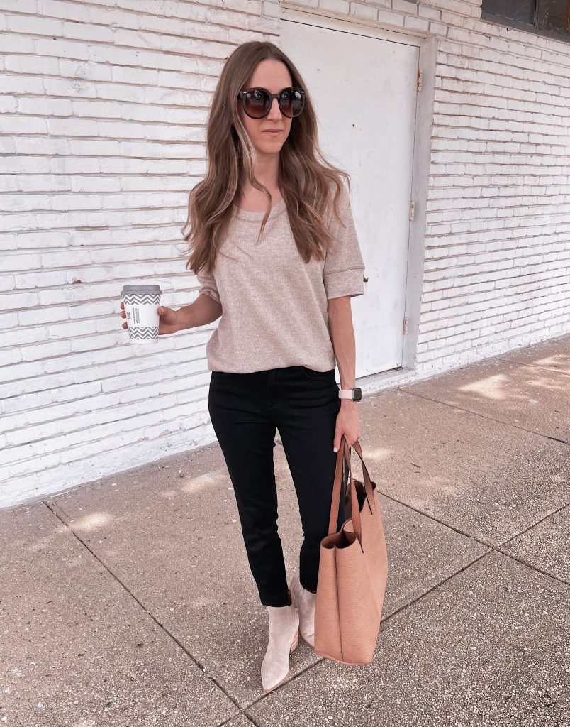 How to Dress Up Your Comfy Tops for Work - Sunsets and Stilettos