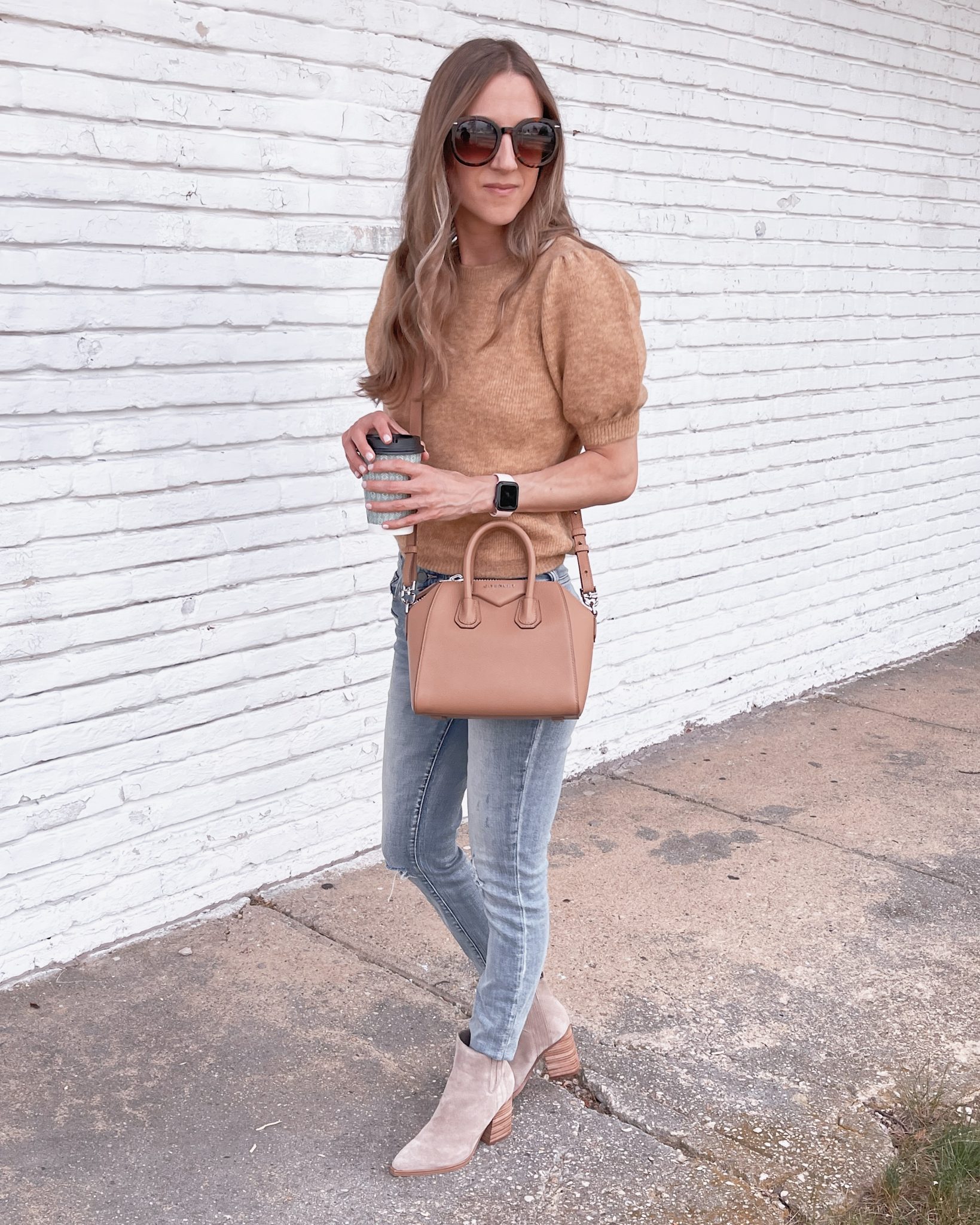 A Top for Fall Transition - Sunsets and Stilettos