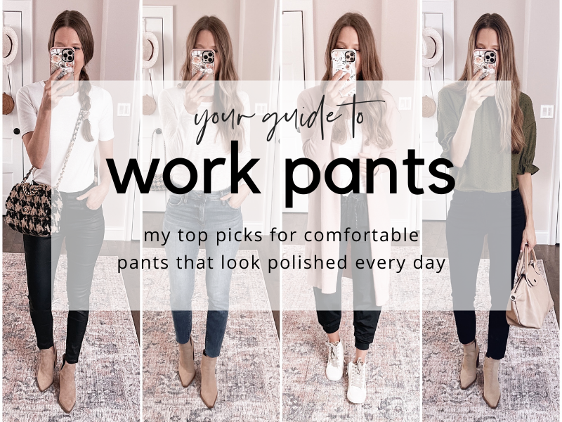 Work Pants for Teachers and Business Casual Looks - Sunsets and